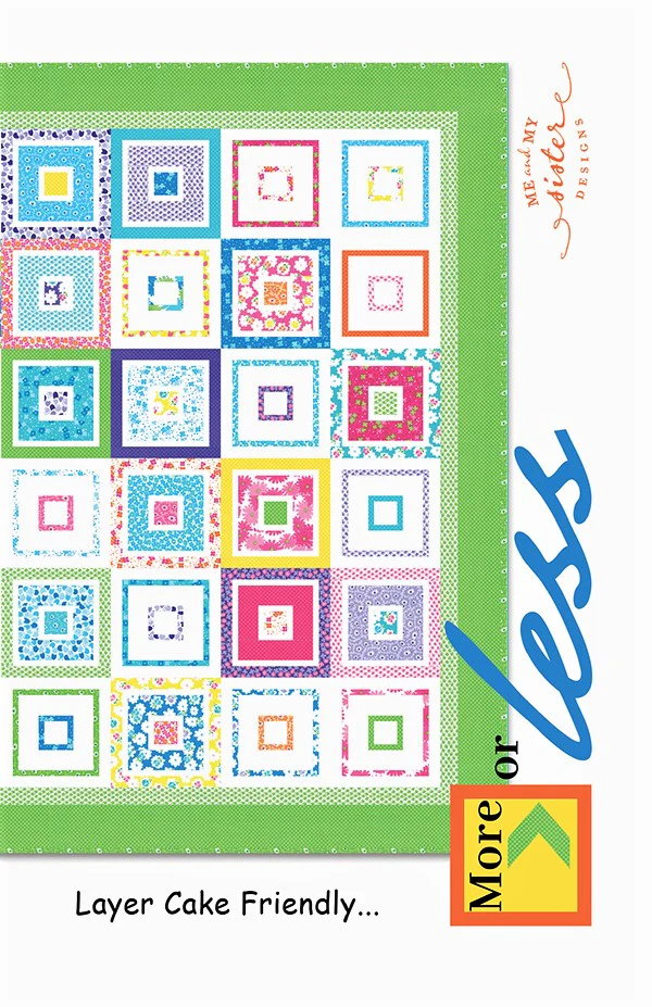 MORE OR LESS - Me & My Sister Designs Pattern DIGITAL DOWNLOAD - Image 3