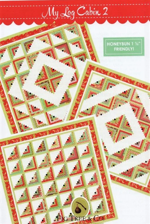 MY LOG CABIN 2 - Fig Tree & Co. Pattern