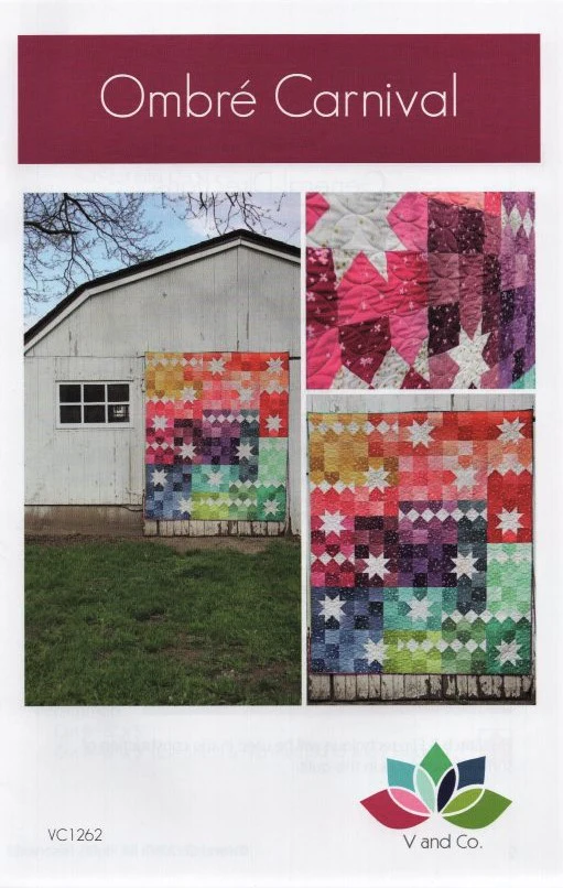 OMBRE CARNIVAL - V and Co. Quilt Pattern VC1262