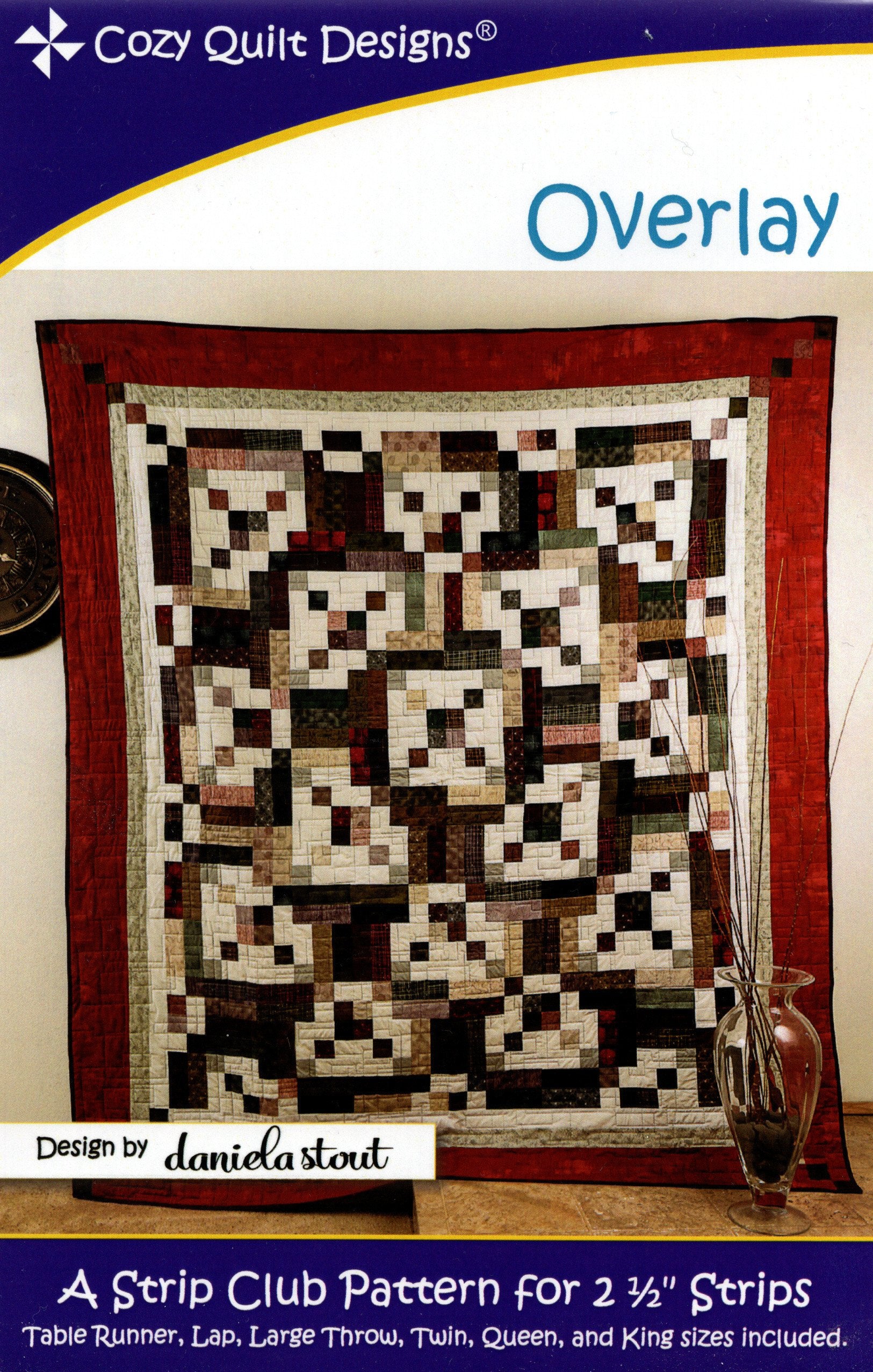 OVERLAY - Cozy Quilt Designs Pattern DIGITAL DOWNLOAD