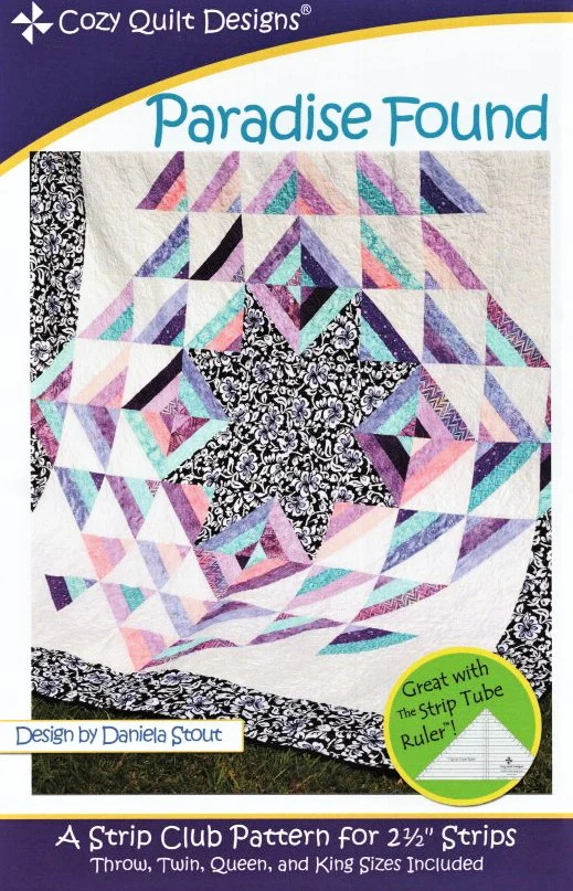 PARADISE FOUND - Cozy Quilt Designs Pattern DIGITAL DOWNLOAD