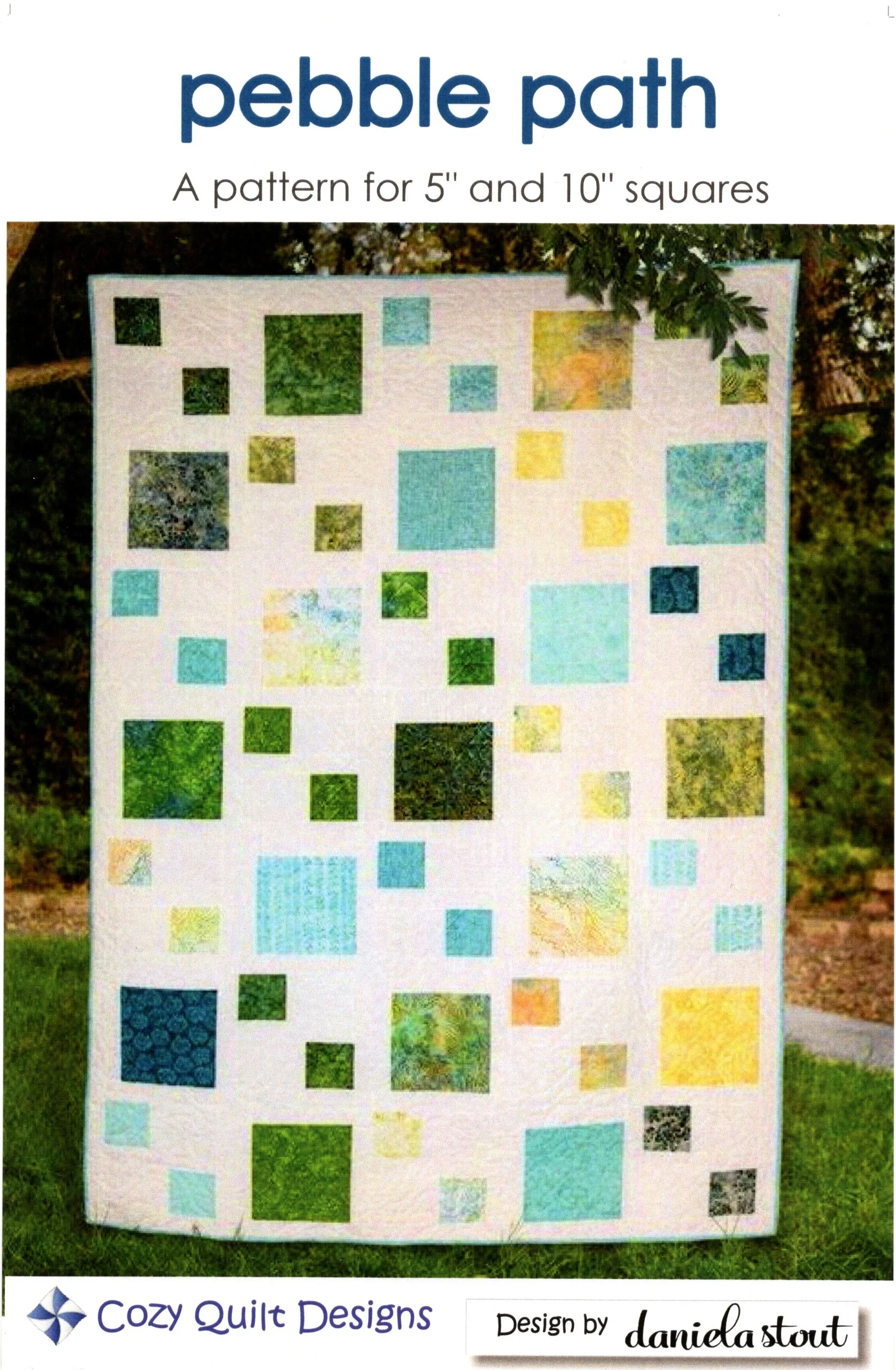 PEBBLE PATH - Cozy Quilt Designs DIGITAL DOWNOAD