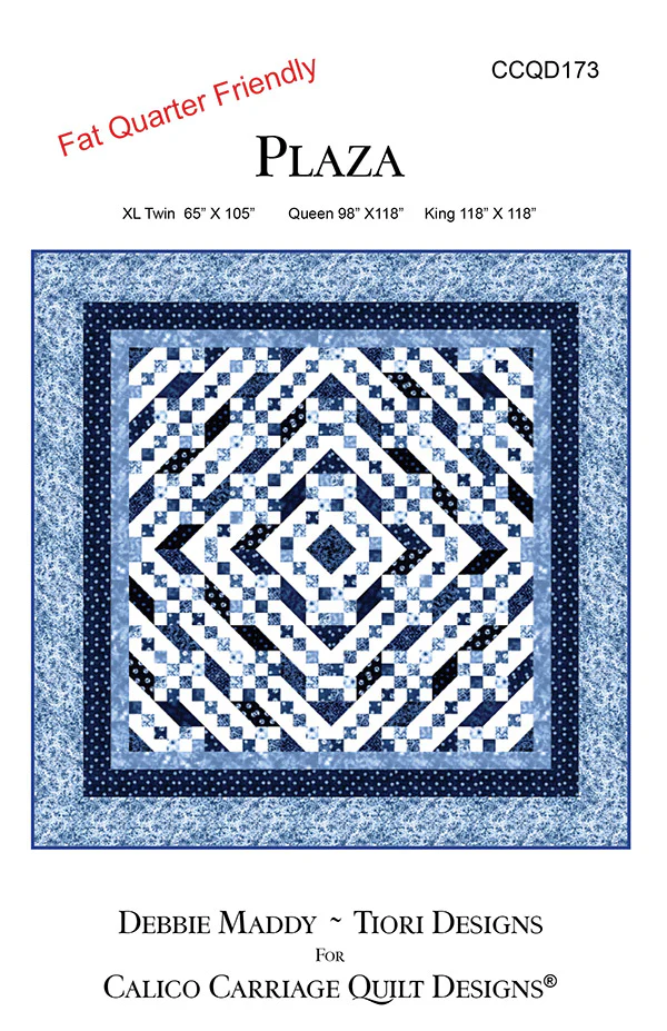 PLAZA - Calico Carriage Quilt Designs Pattern CCQD173