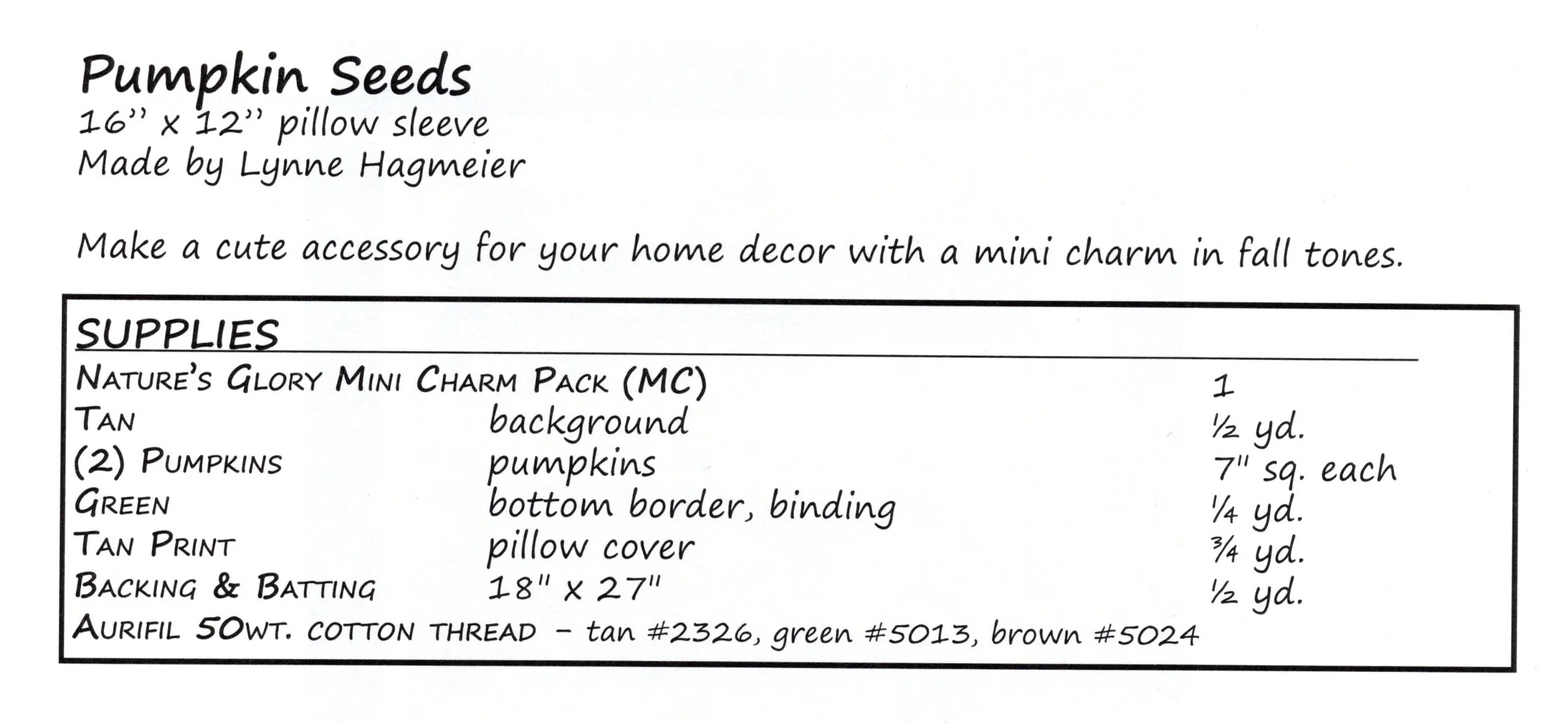 Pumpkin Seeds Pattern Booklet by Kansas Troubles Quilters - Image 4