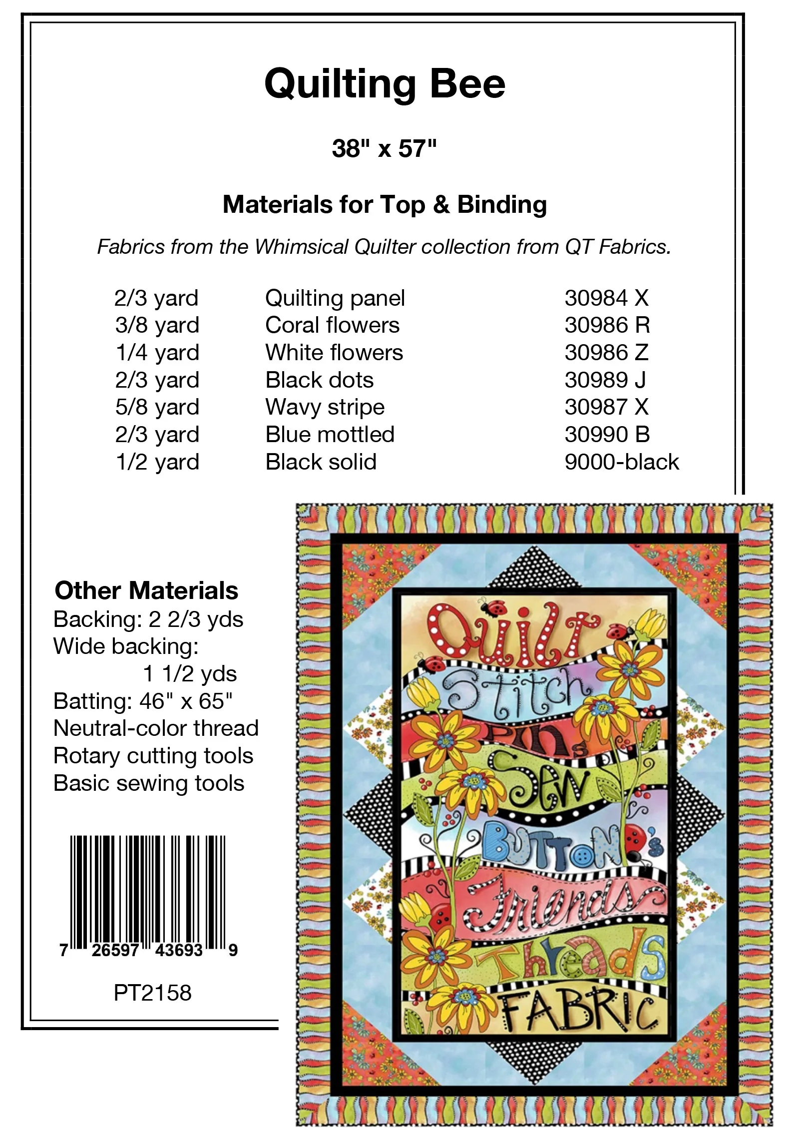 QUILTING BEE - Pine Tree Country Quilts Pattern - DIGITAL DOWNLOAD - Image 2