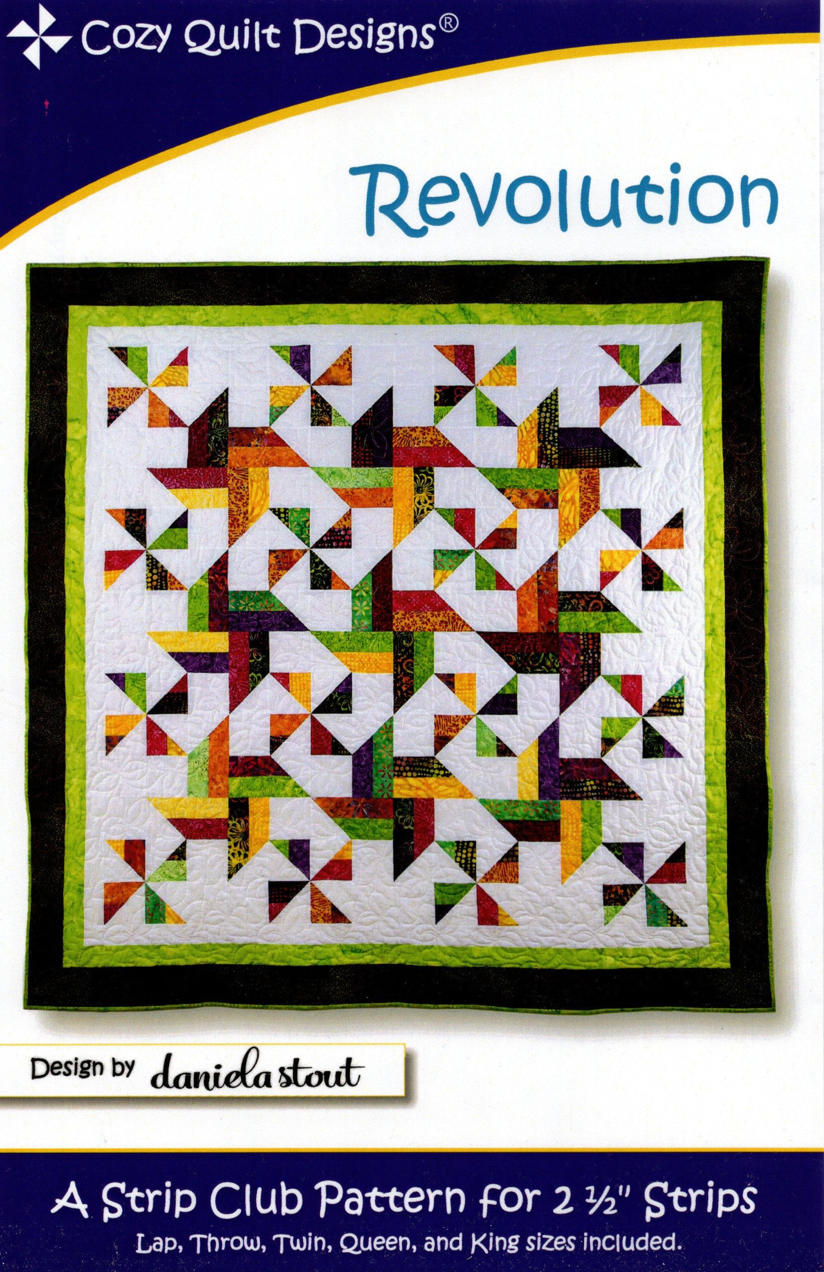 REVOLUTION - Cozy Quilt Designs Pattern DIGITAL DOWNLOAD