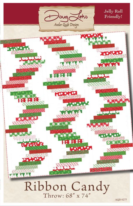 RIBBON CANDY - Antler Quilt Design Pattern AQD0277 DIGITAL DOWNLOAD