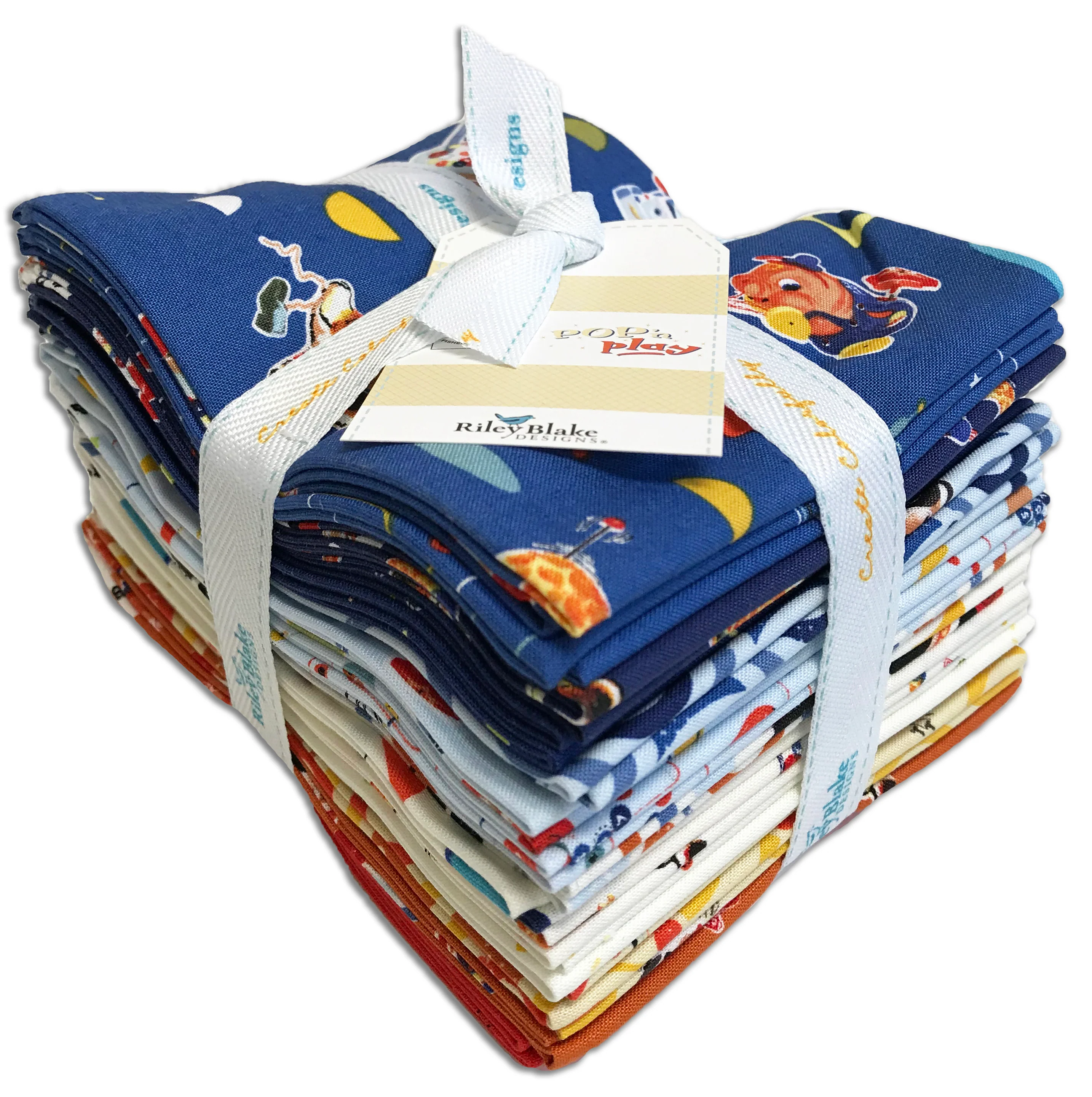 Riley Blake Pre-Cut 15 Piece Fat Quarters FQ-15720 15 - Pop 'n Play - Image 3