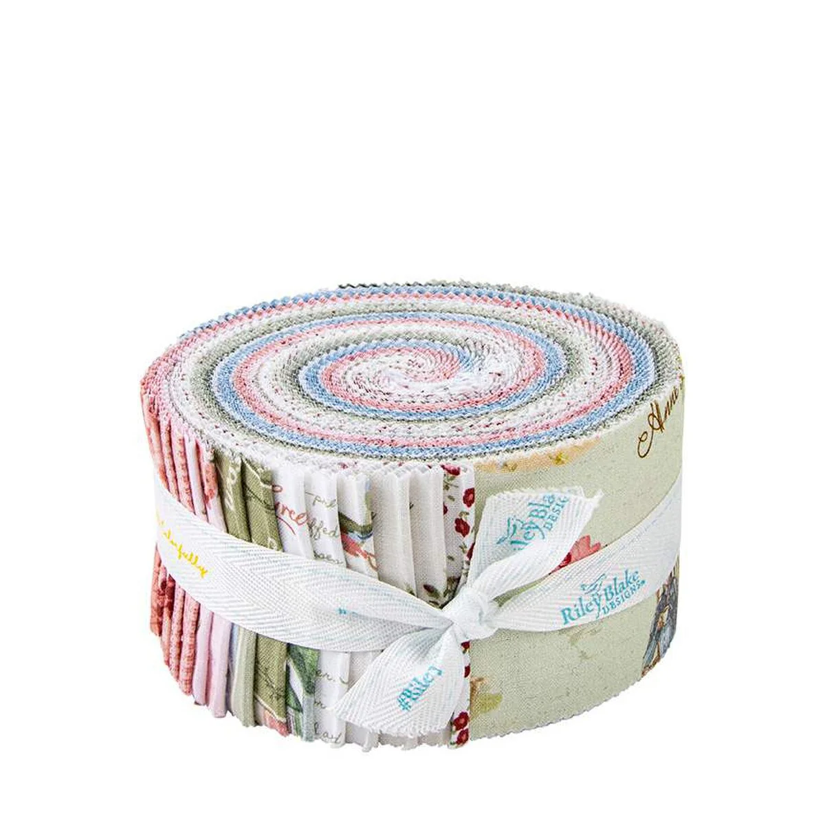 Riley Blake Pre-Cut 40 Piece 2 1/2" Rolie Polie Jelly Roll RP 16120 40 - Anne of Green Gables