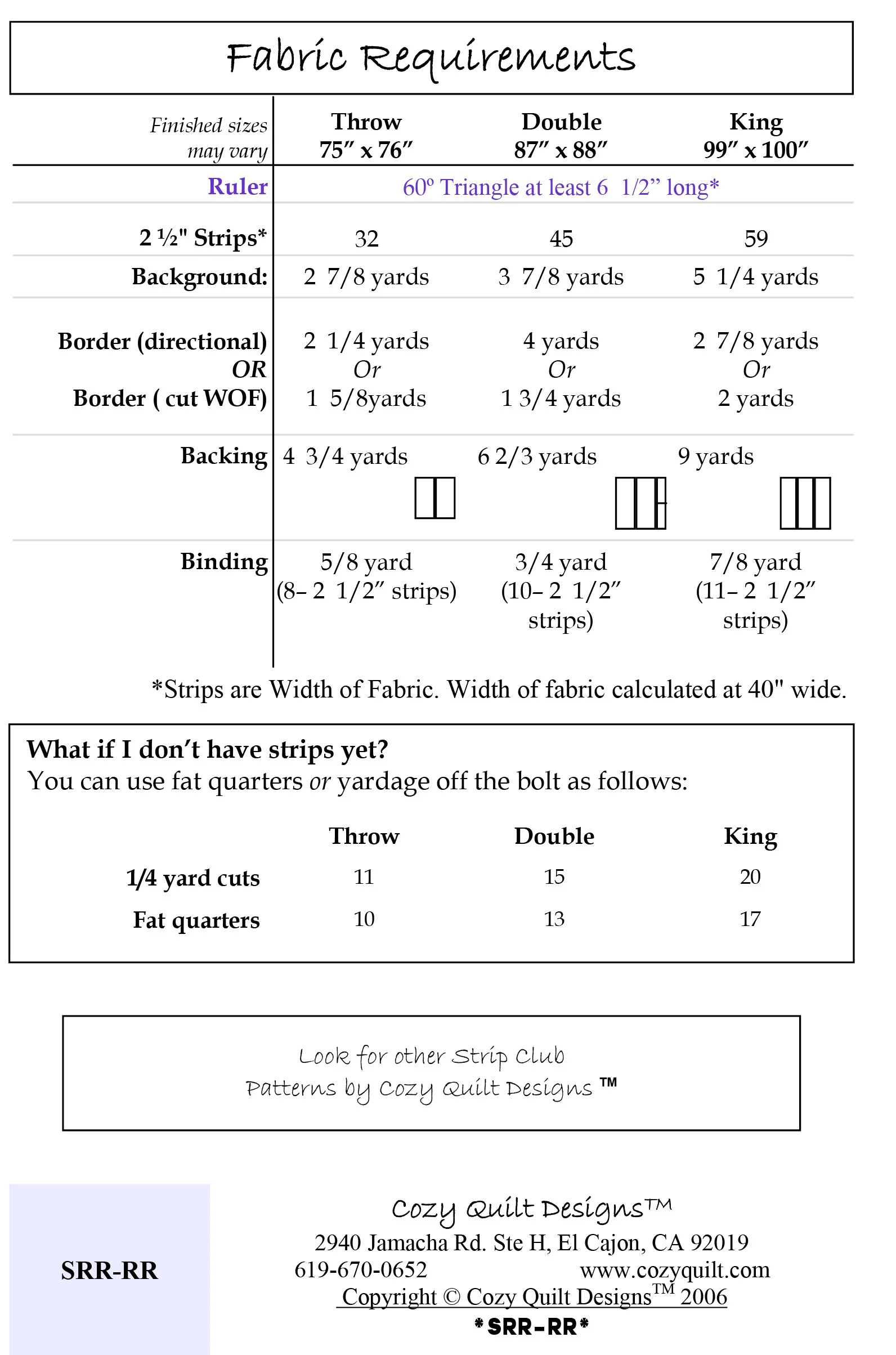 ROAD TO RICHES - Cozy Quilt Designs Pattern DIGITAL DOWNLOAD - Image 2