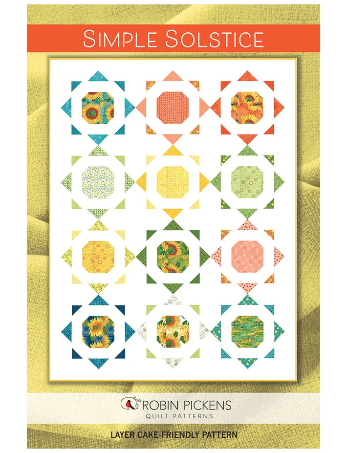 SIMPLE SOLSTICE - Robin Pickens Quilt Pattern - Image 3