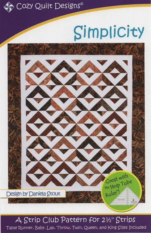SIMPLICITY - Cozy Quilt Designs Pattern DIGITAL DOWNLOAD