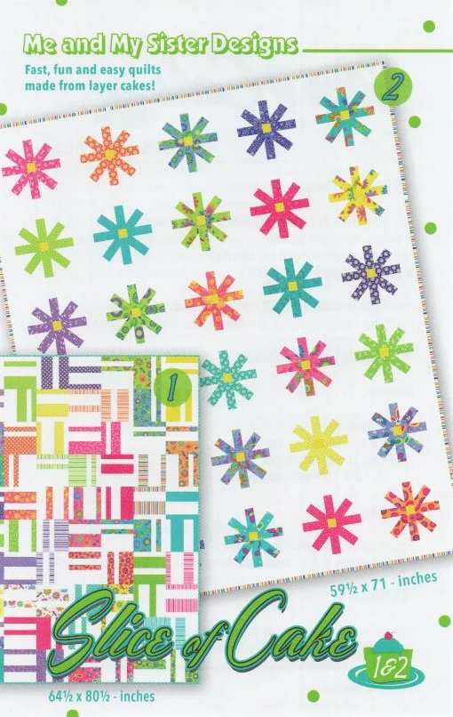 SLICE OF CAKE 1 & 2 - Me & My Sister Designs Pattern DIGITAL DOWNLOAD - Image 3