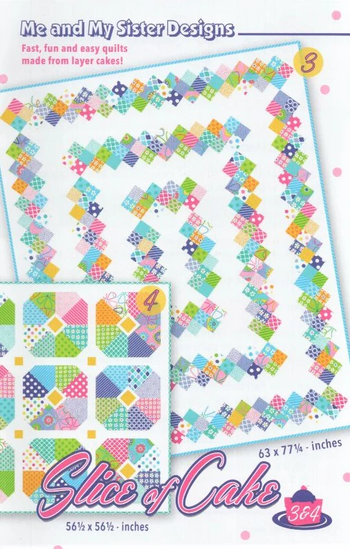 SLICE OF CAKE 3 & 4 - Me & My Sister Designs Pattern DIGITAL DOWNLOAD - Image 3
