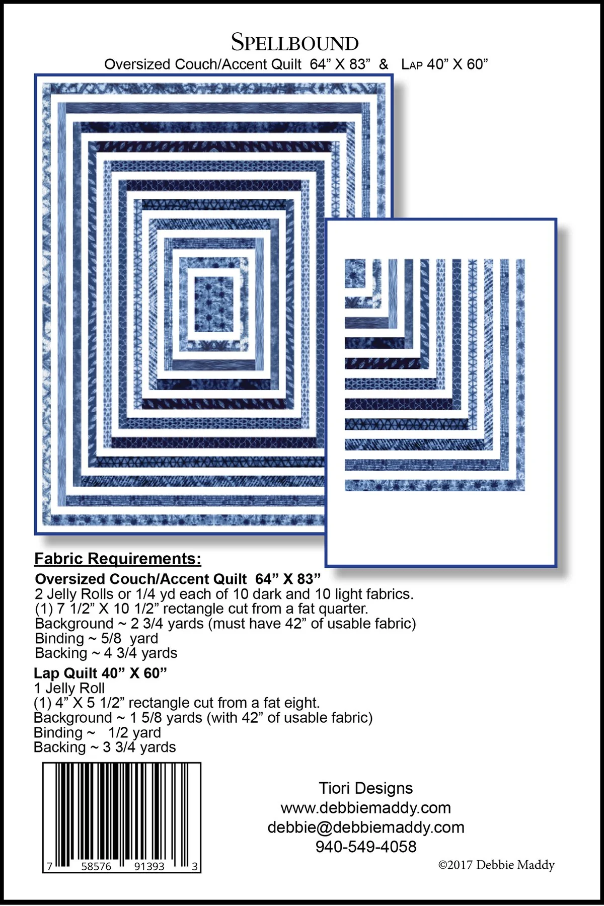 SPELLBOUND - Calico Carriage Quilt Designs Pattern CCQD165 - Image 2