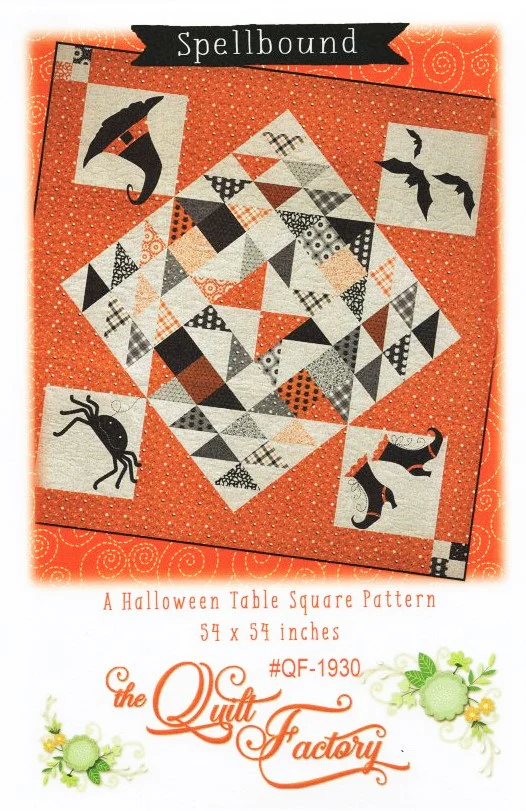 SPELLBOUND - Quilt Pattern QF-1930 By The Quilt Factory Shown in Midnight Magic