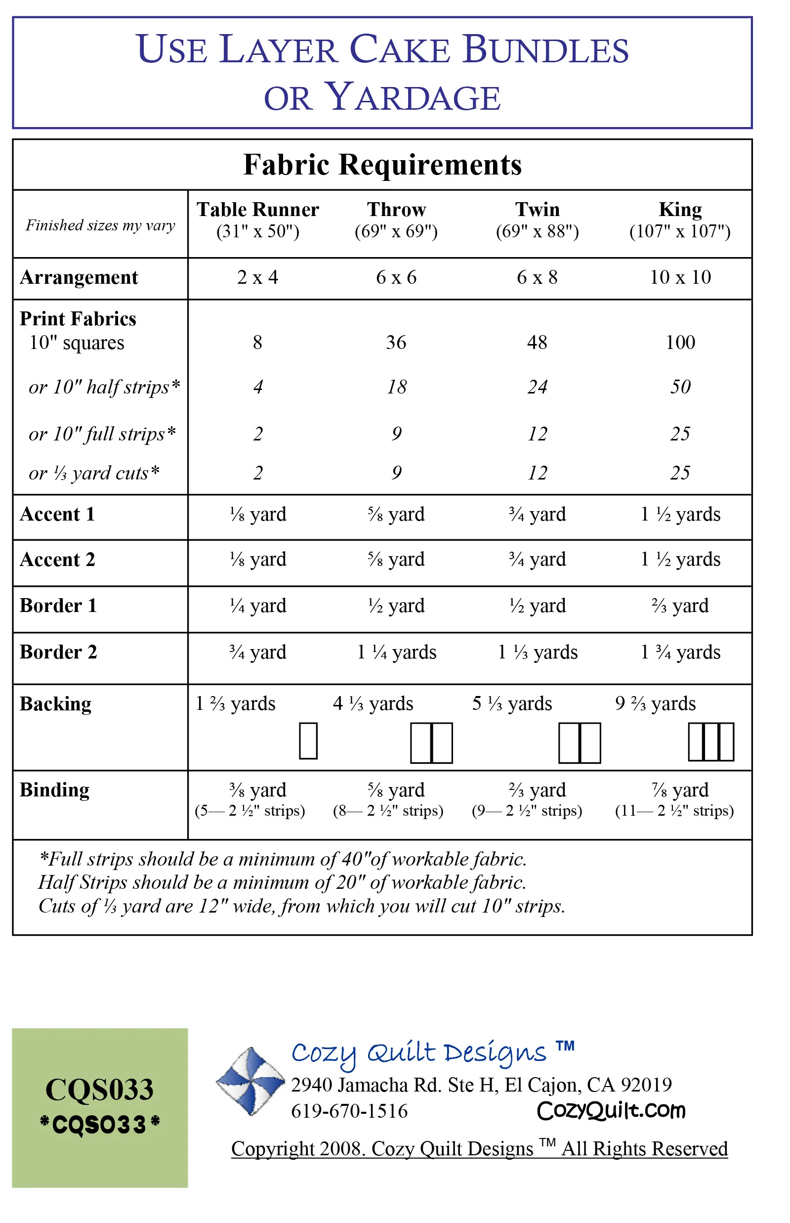 SPICE CAKE - Cozy Quilt Designs Pattern DIGITAL DOWNLOAD - Image 2