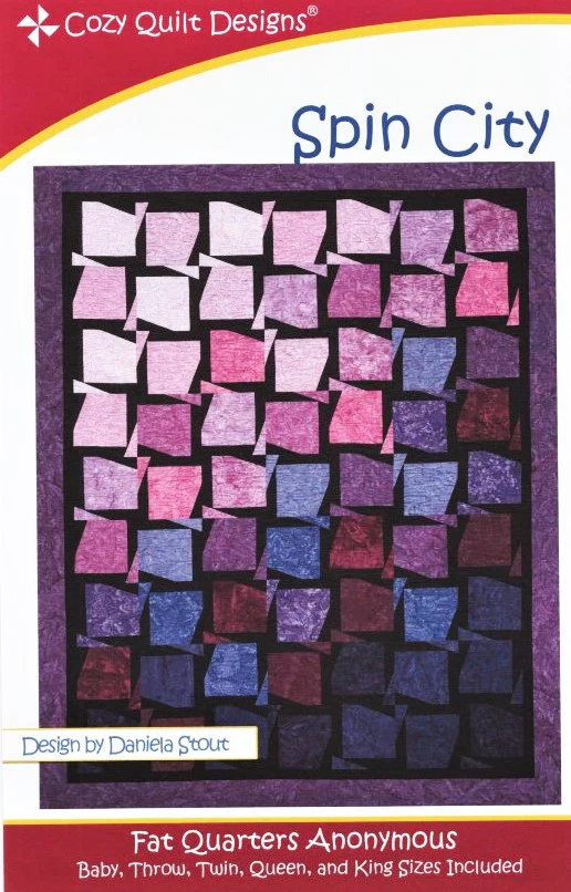 SPIN CITY - Cozy Quilt Designs Pattern