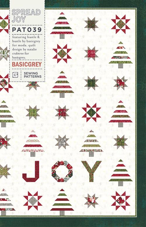 SPREAD JOY - BASICGREY Quilt Pattern 039 DIGITAL DOWNLOAD