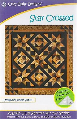 STAR CROSSED - Cozy Quilt Designs Pattern DIGITAL DOWNLOAD