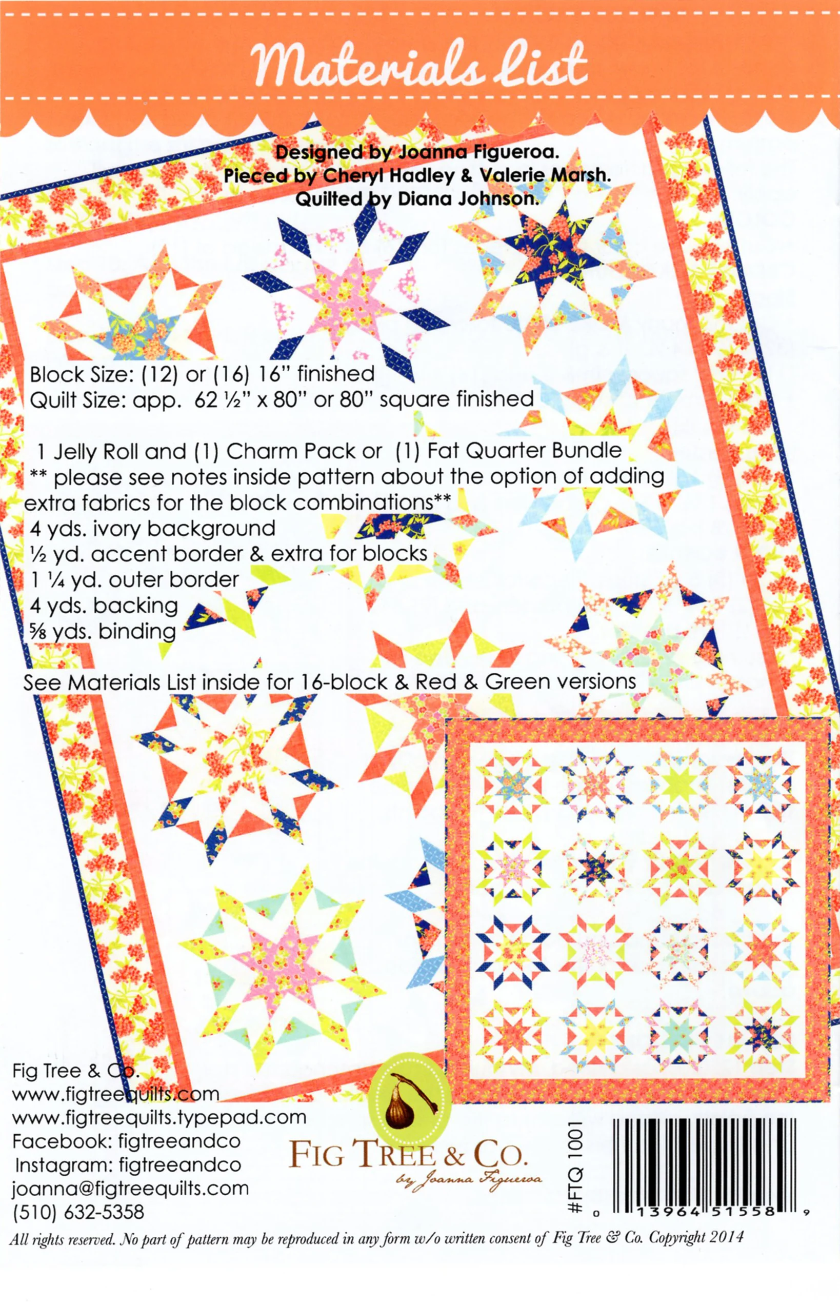 STARFISH - Fig Tree & Co. Pattern #1001 - Image 2
