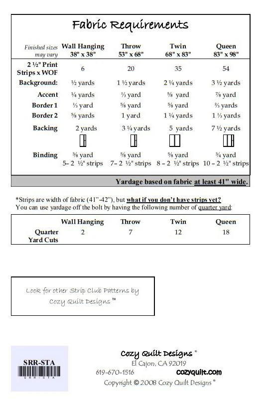 STARS ALIGNED - Cozy Quilt Designs Pattern - Image 2