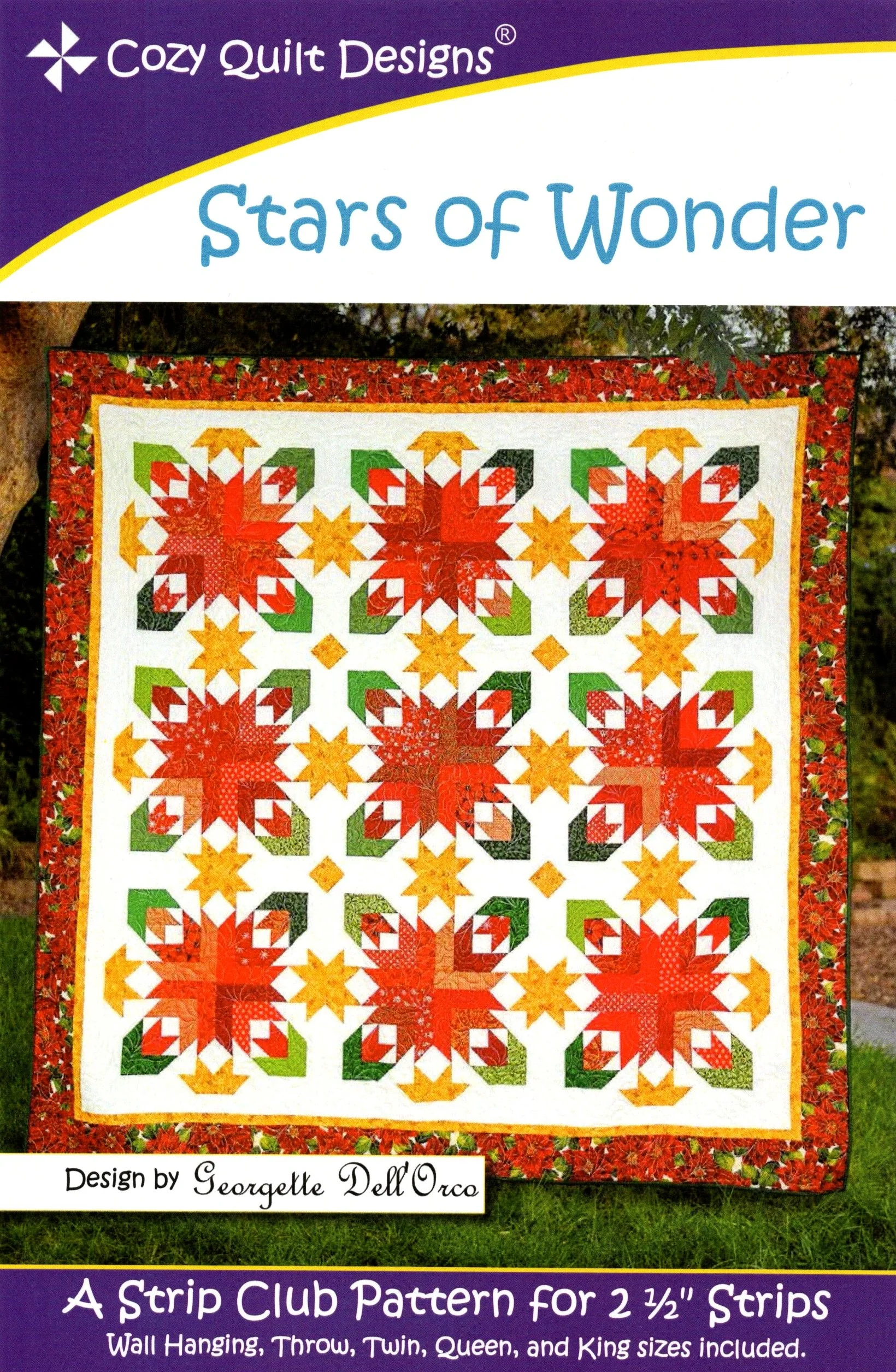STARS OF WONDER - Cozy Quilt Designs Pattern DIGITAL DOWNLOAD