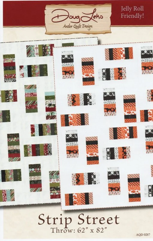 STRIP STREET - Antler Quilt Design Pattern AQD 0287