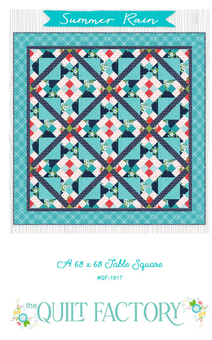 SUMMER RAIN - The Quilt Factory Pattern QF-1817