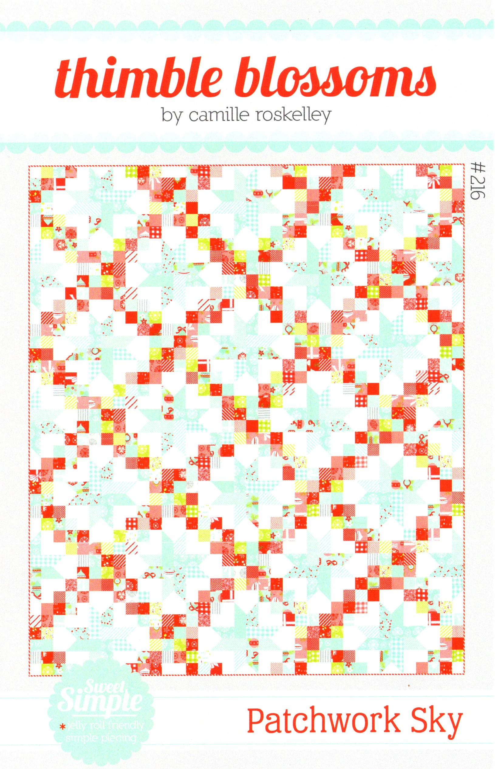 PATCHWORK SKY - Thimble Blossoms Pattern