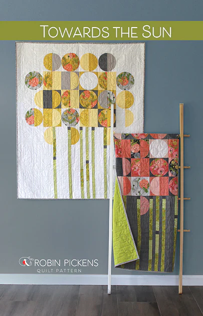 TOWARDS THE SUN - Robin Pickens Quilt Pattern TTS113