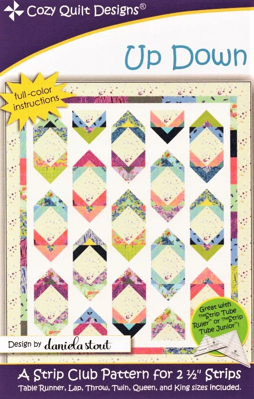 UP DOWN - Cozy Quilt Designs Pattern