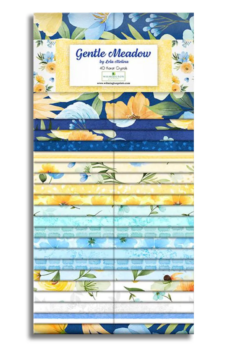 Wilmington Pre-cut 40 Piece 2 1/2" Strips 840-884-840 - Gentle Meadow