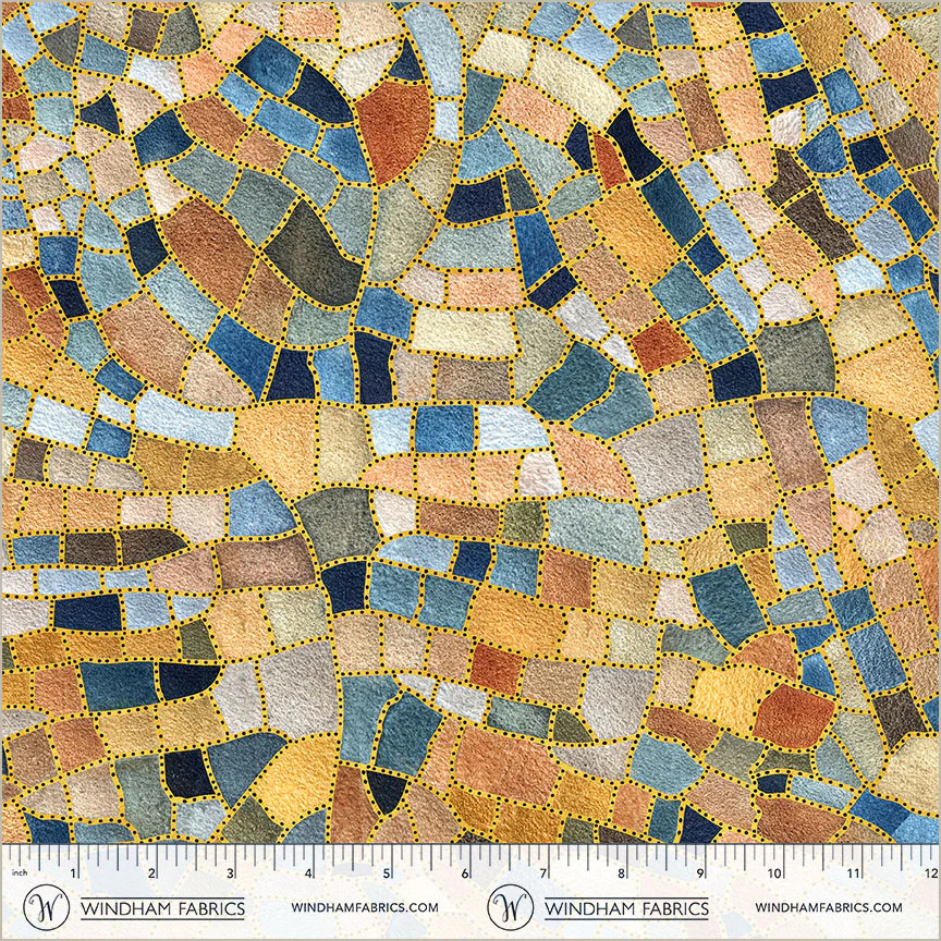 Windham Flora & Form 54780 2 Fire Opal Crackle By The Yard