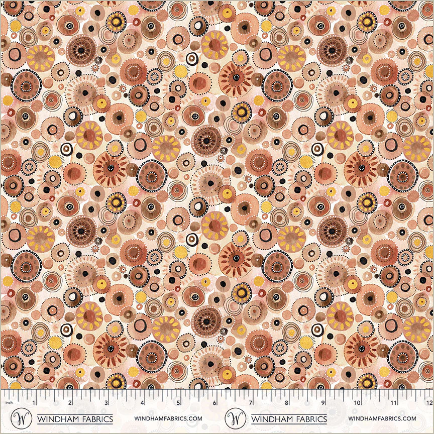Windham Flora & Form 54781 2 Fire Opal Dotty By The Yard