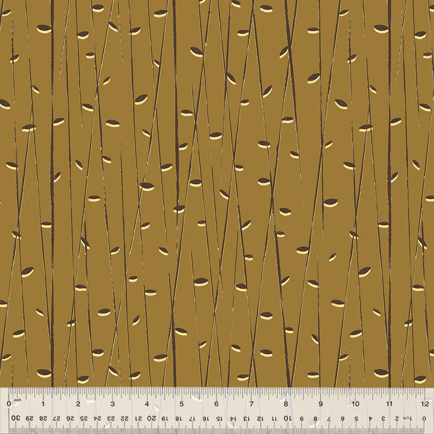 Windham Gleaned 54661 6 Brass Bamboo By The Yard