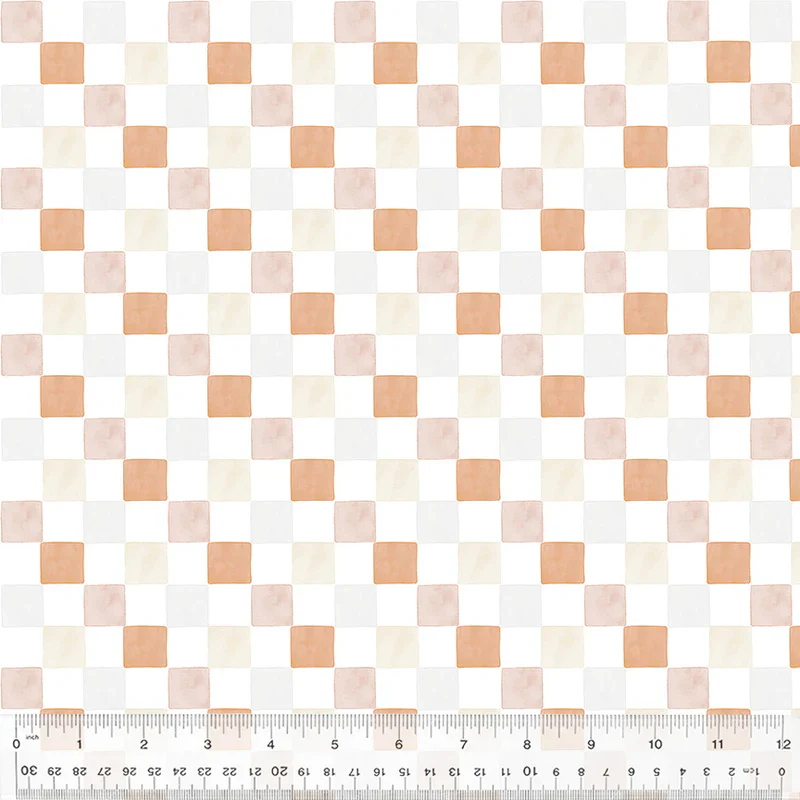 Windham Petal And Purr 54593 3 Rust Checker By The Yard