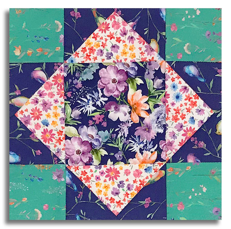 Windham Pre-Cut 12 Block King's Crown Quilt Kit - Serafina - Image 2