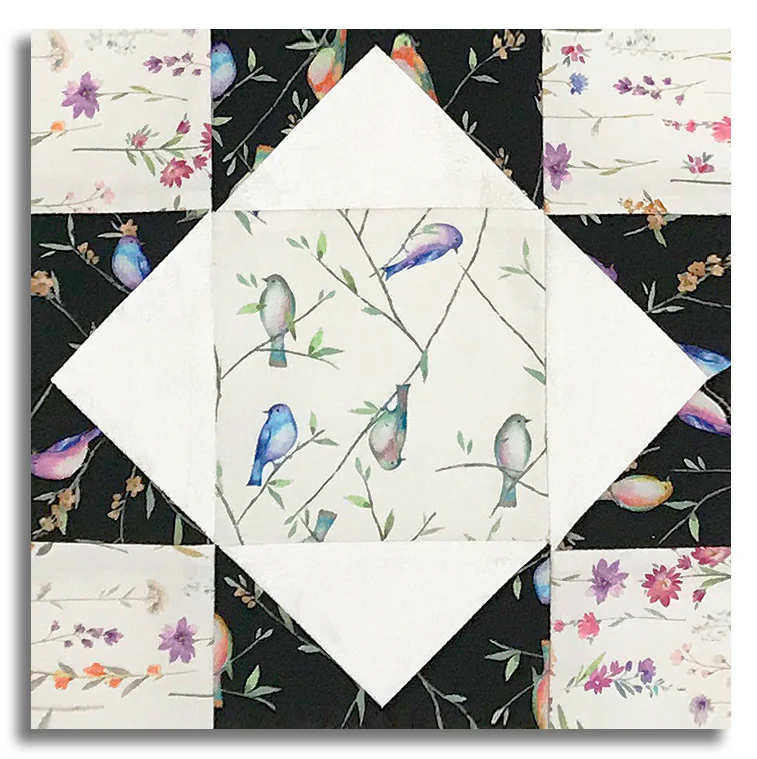 Windham Pre-Cut 12 Block King's Crown Quilt Kit - Serafina - Image 3
