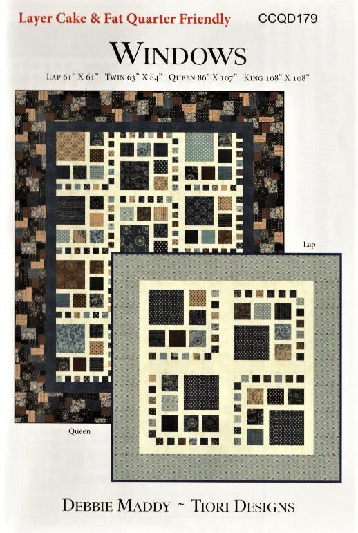 WINDOWS - Calico Carriage Quilt Designs Pattern CCQD179 DIGITAL DOWNLOAD