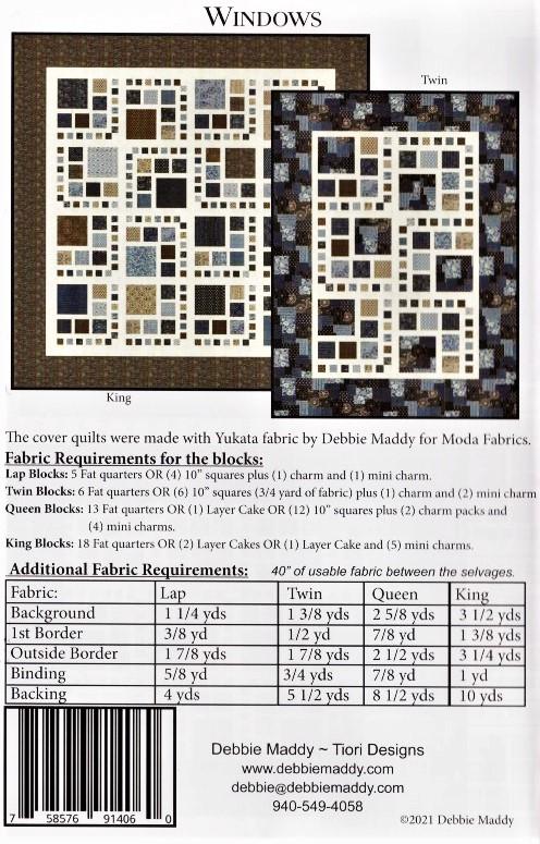 WINDOWS - Calico Carriage Quilt Designs Pattern CCQD179 DIGITAL DOWNLOAD - Image 2