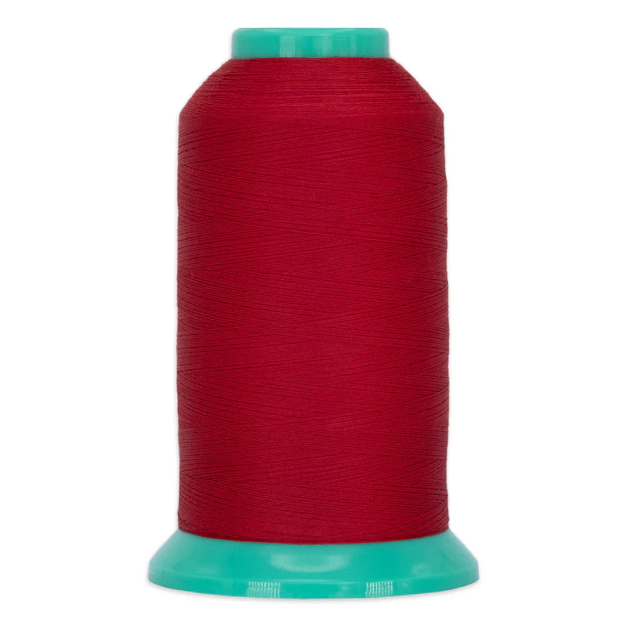 Y.L.I. Perfection Thread 3,000 Yard Cone - 716 Cherry Ripe
